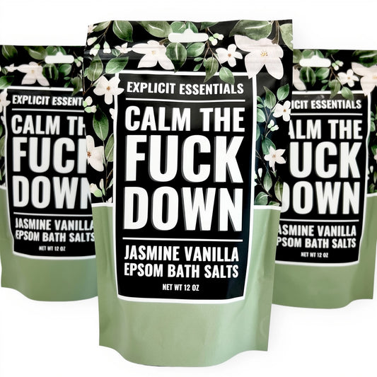 PREORDER Calm the Fuck Down Bath Salts 12oz Bag