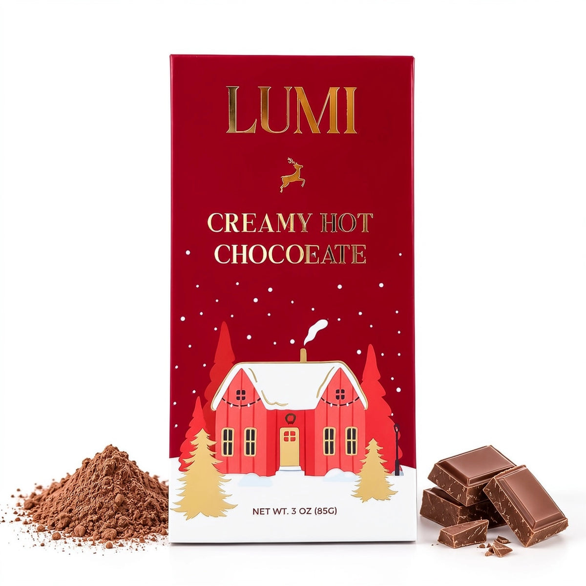 PREORDER Lumi Holiday Creamy Hot Chocolate – Winter Village, 3 oz