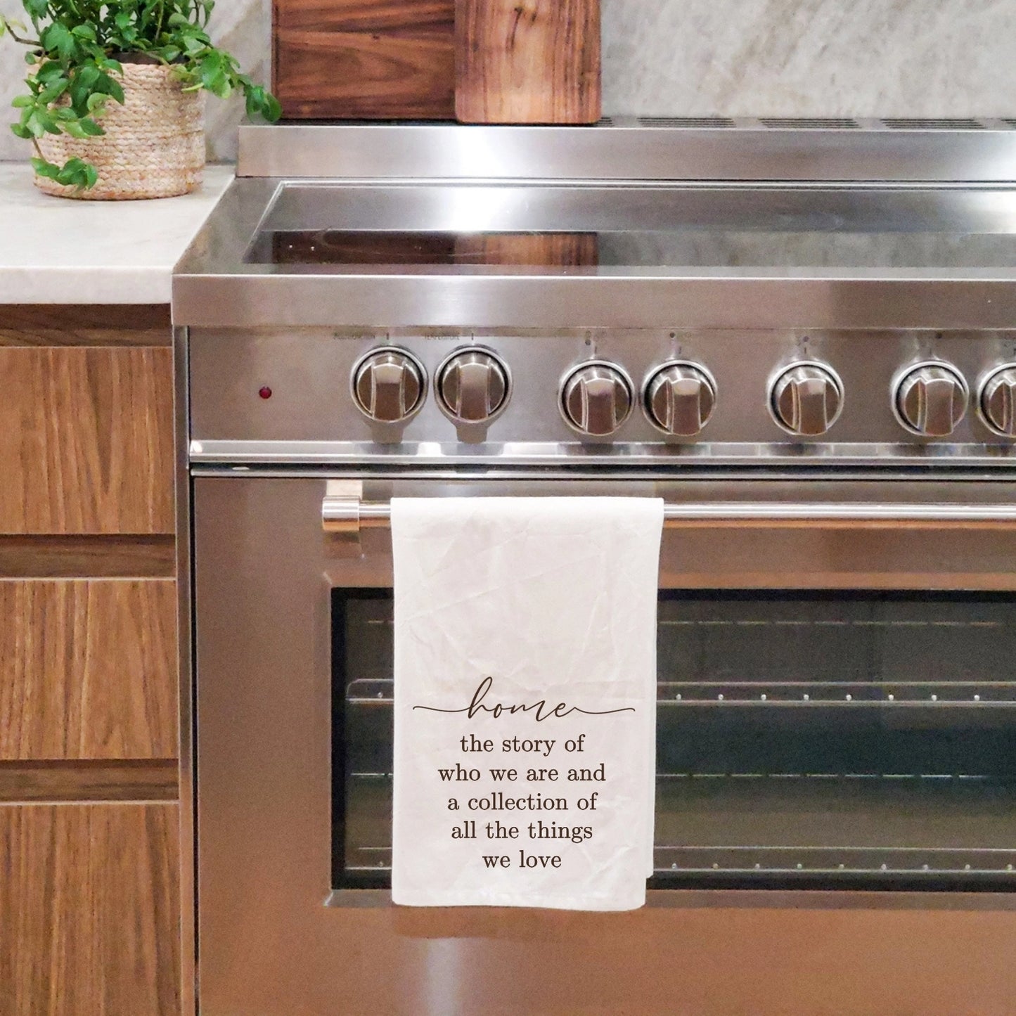 Handmade Cotton Tea Towel - 3 Designs