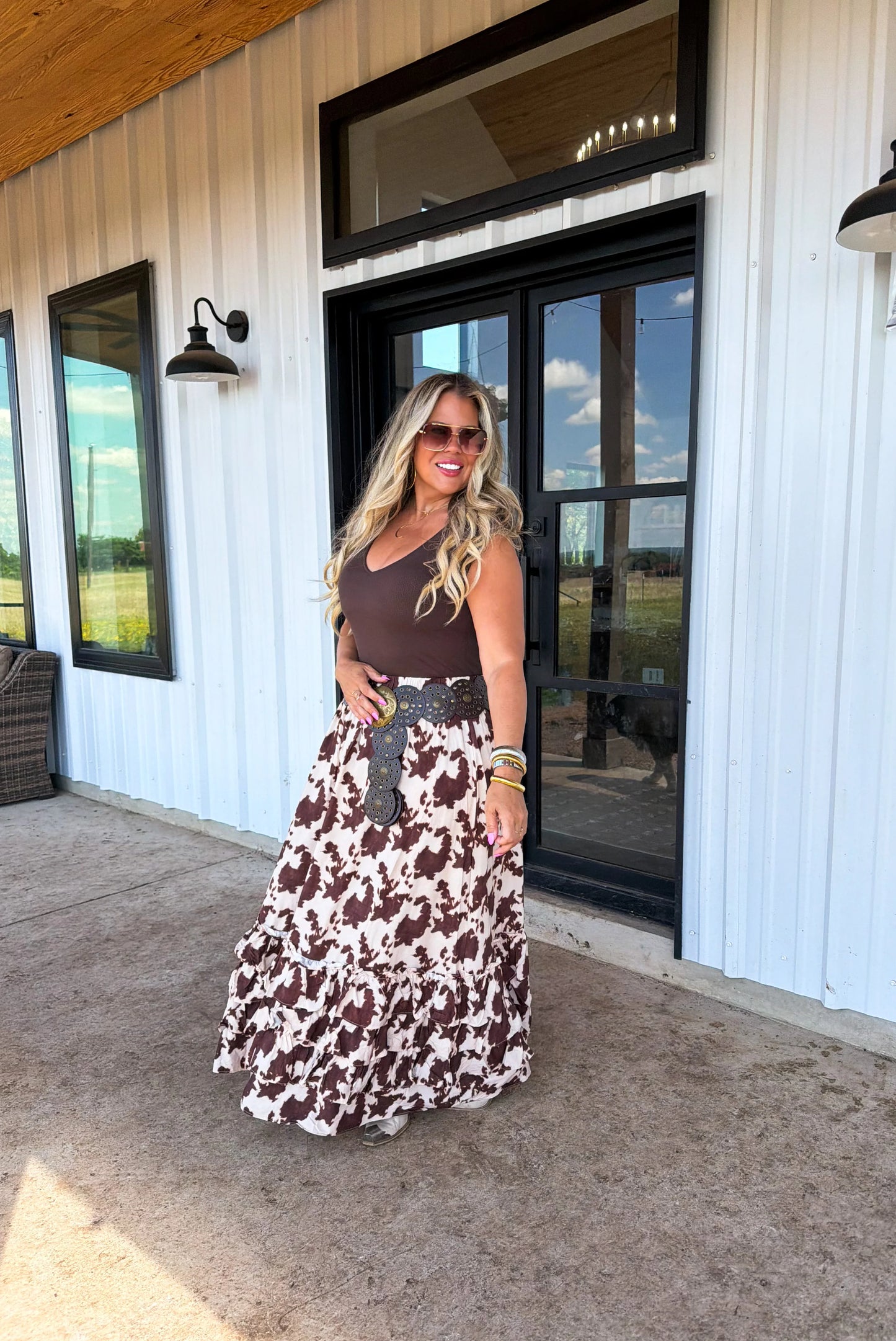 PREORDER- WANDER WEST MAXI SKIRT (2 Options)