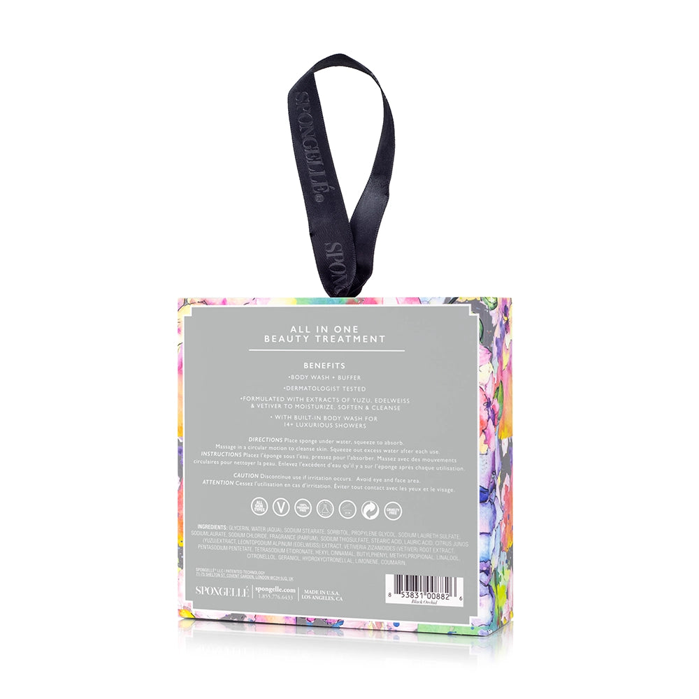 PREORDER Black Orchid Private Reserve Spongelle  | Soap Sponge | Soap