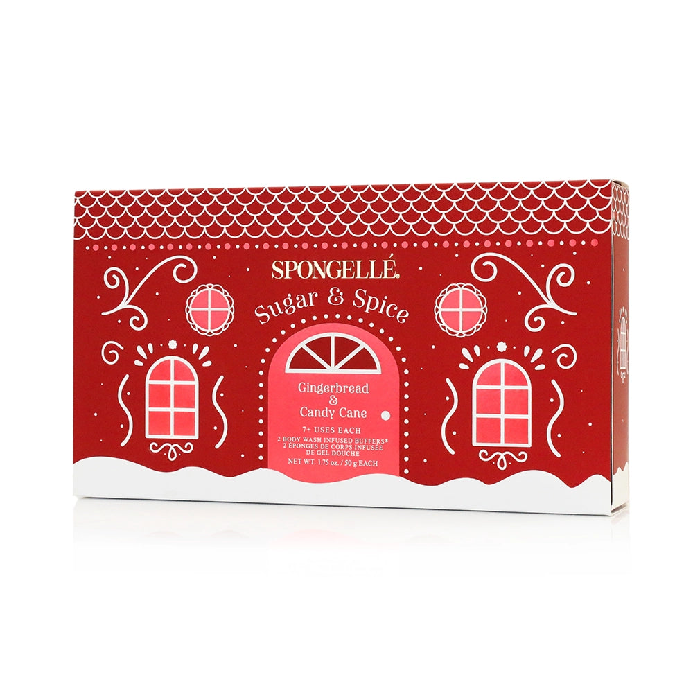 PREORDER Spongelle Gingerbread Holiday Gift Set - 2 Options