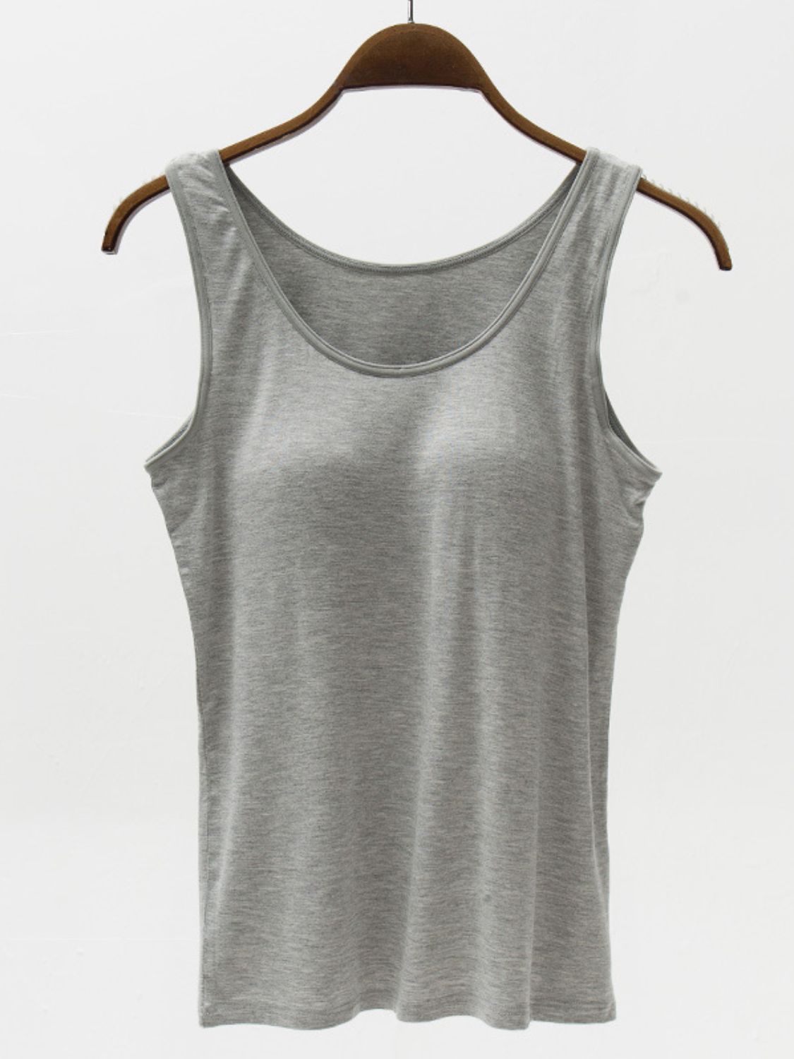 PREORDER: Wide Strap Modal Tank with Bra