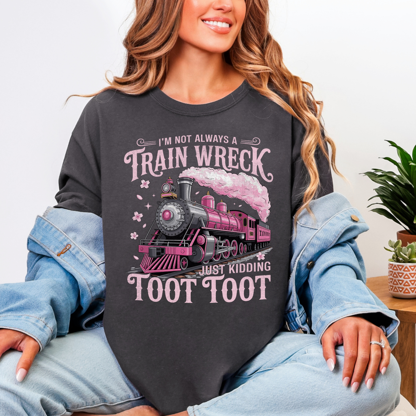 Train Wreck Graphic Tee