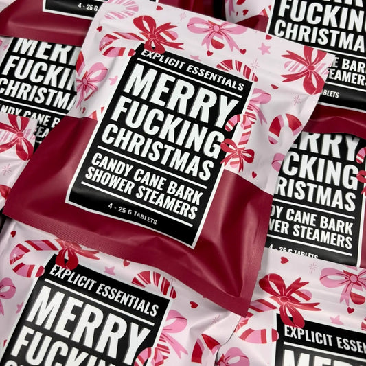 Preorder: Merry F*cking Christmas Shower Steamers