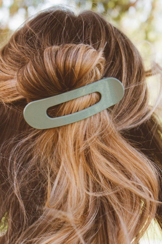 Glossy Flat Claw Clip - 4 options