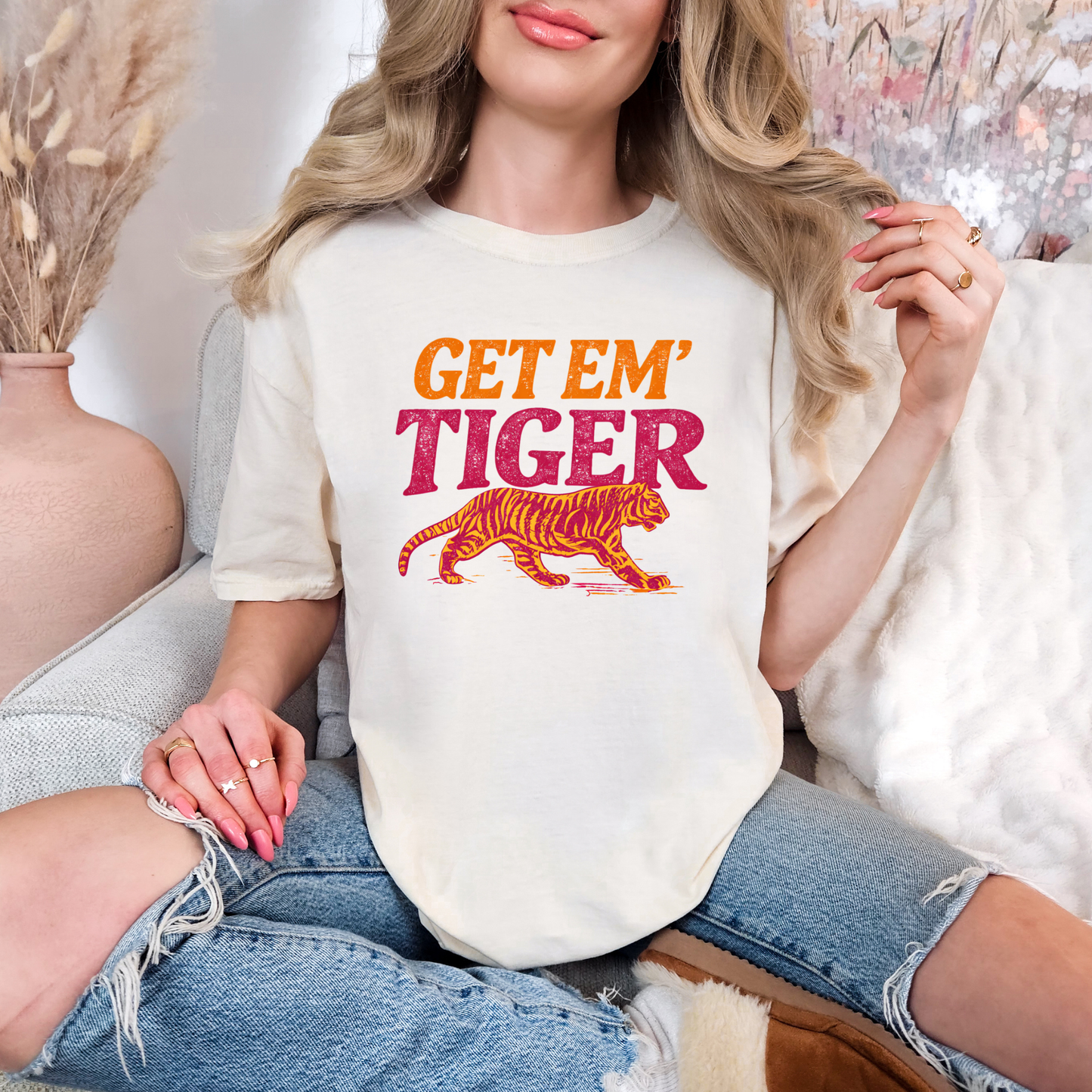 Get Em Tiger Graphic Tee
