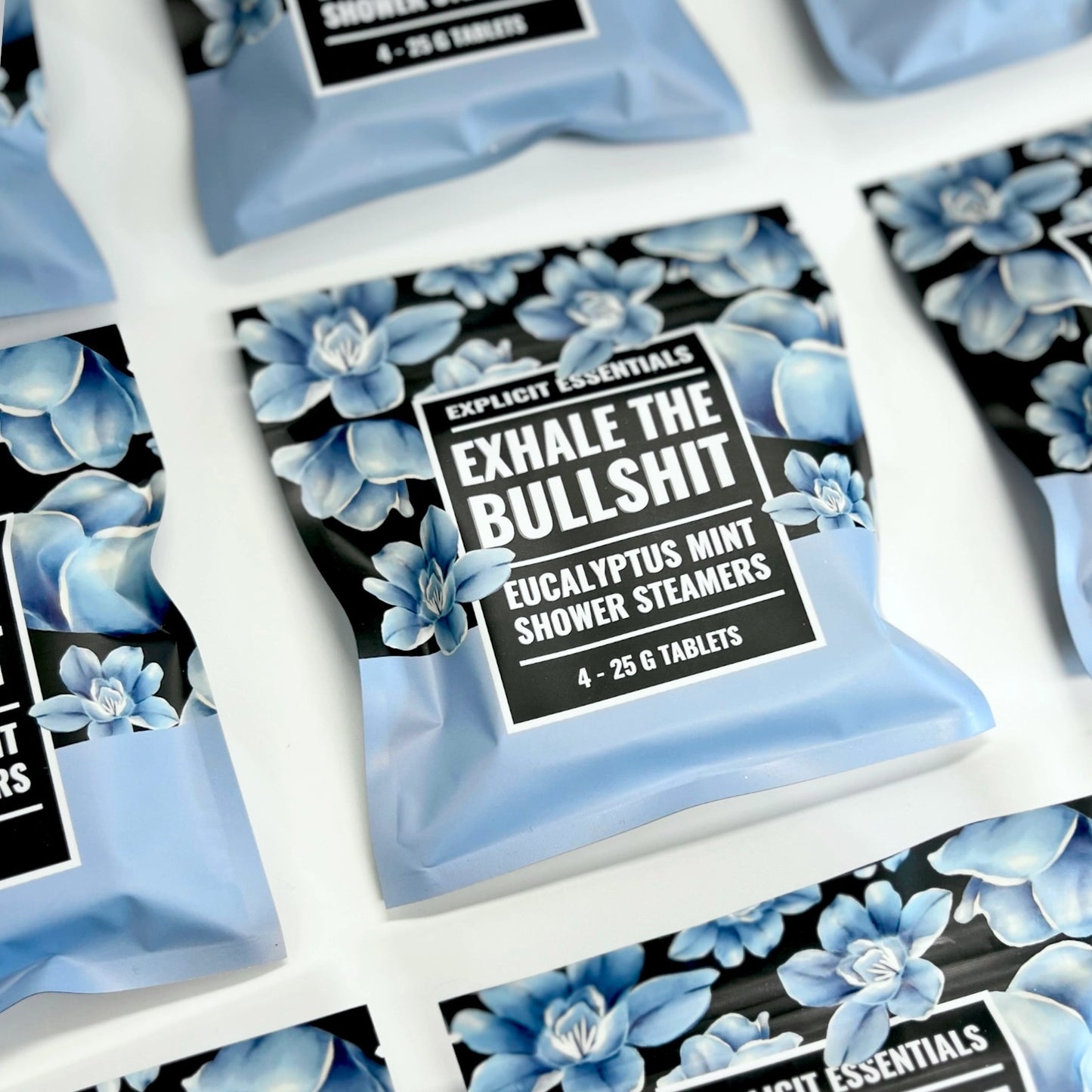 Preorder: Exhale the Bull$h!t Shower Steamers