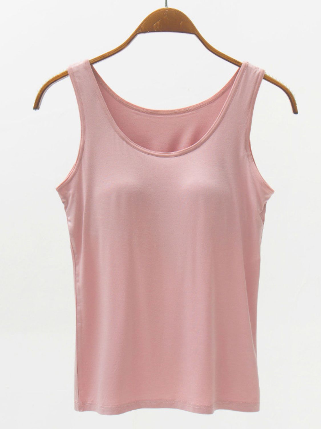 PREORDER: Wide Strap Modal Tank with Bra