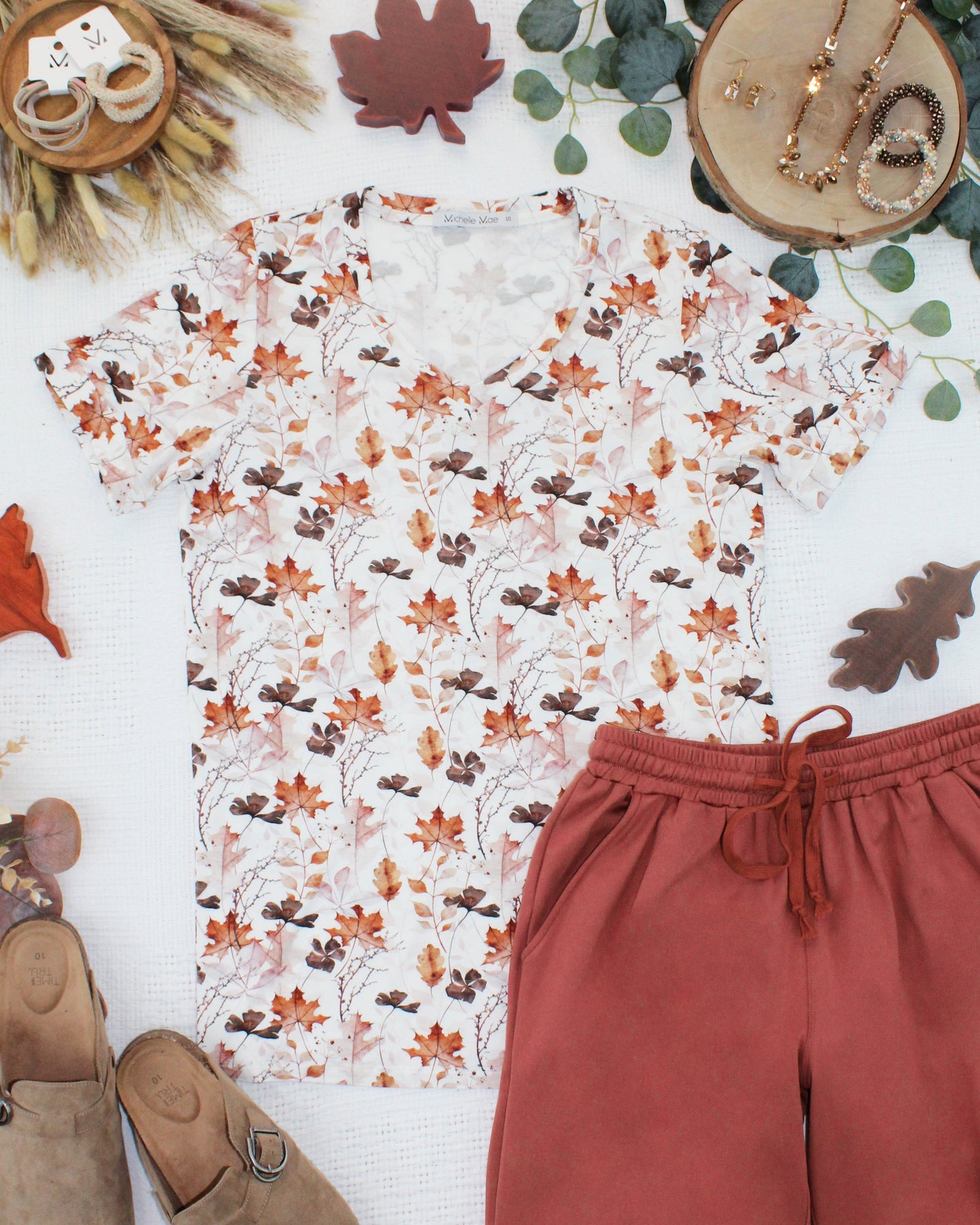 Michelle Mae Sophie Top - Fall Foliage