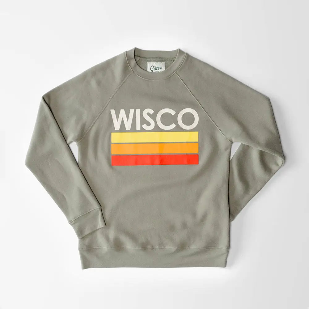 Preorder: Giltee Wisco Unisex Crewneck Sage