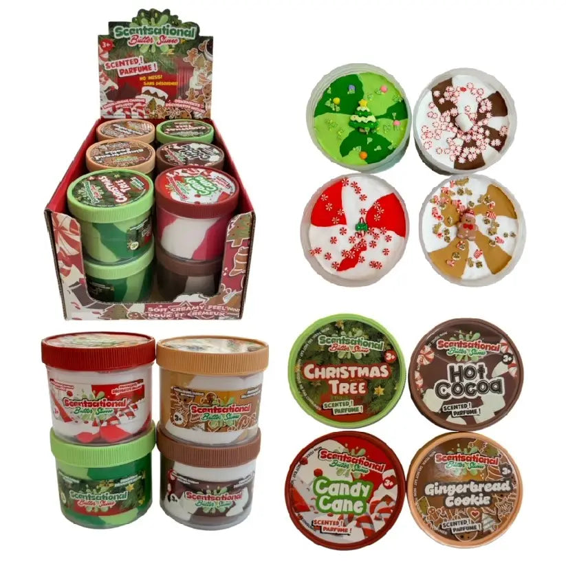 Christmas Scentsational Butter Slime - Holidays Edition
