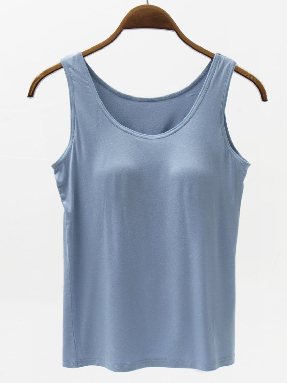 PREORDER: Wide Strap Modal Tank with Bra