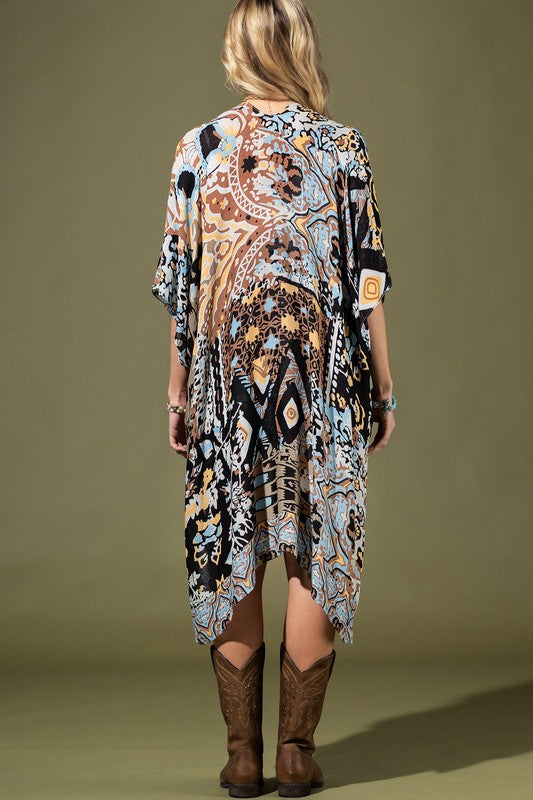Moonbeam Open Front Kimono