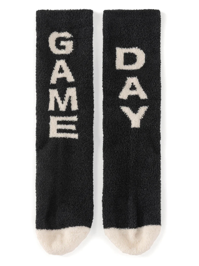 "GAME DAY" Tall Cozy Socks