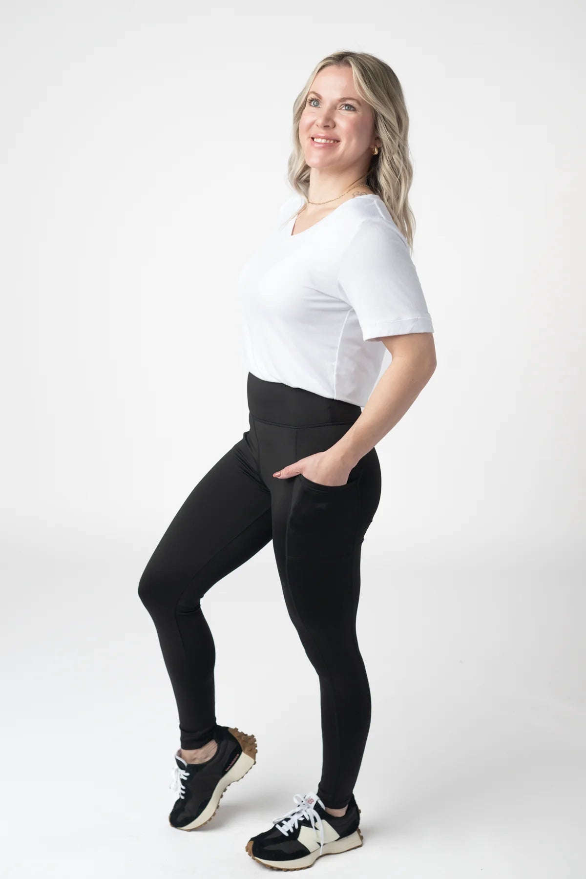 Michelle Mae Athleisure Leggings - Black
