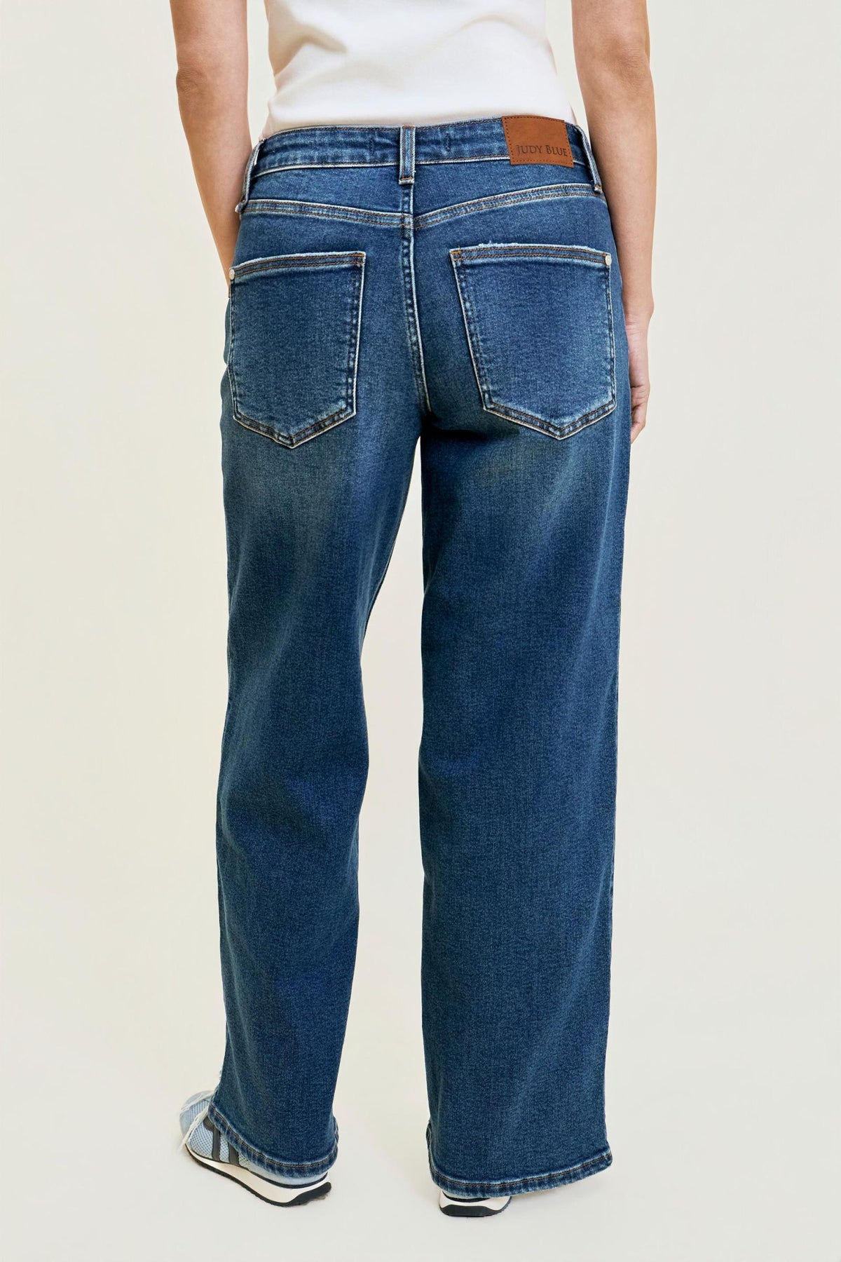 Kaiya Low Rise Wilhelmina Rigid Magic Baggy Jean with Bandana Loop