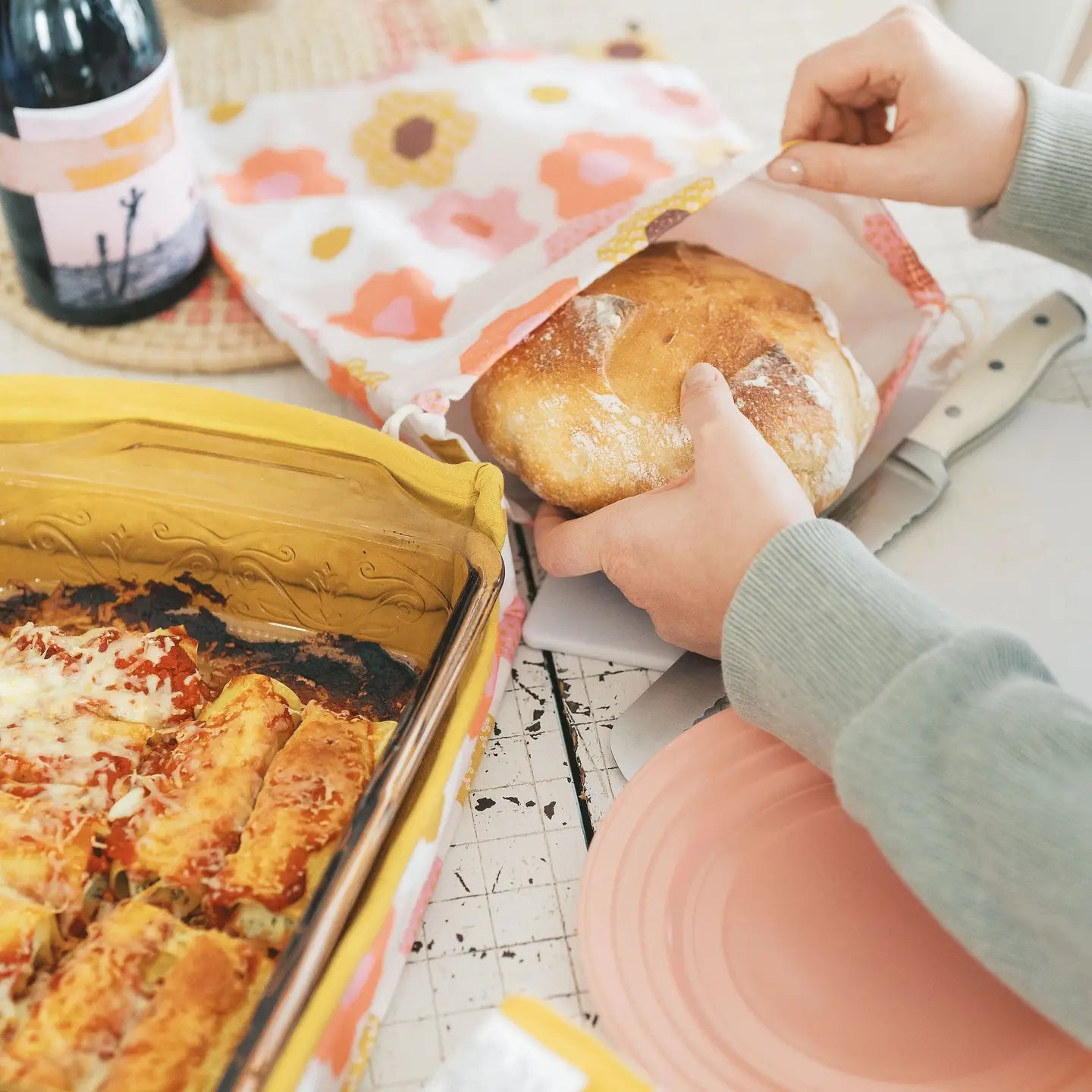 Doe a Deer Bread Bag (new designs + NEW Closure)