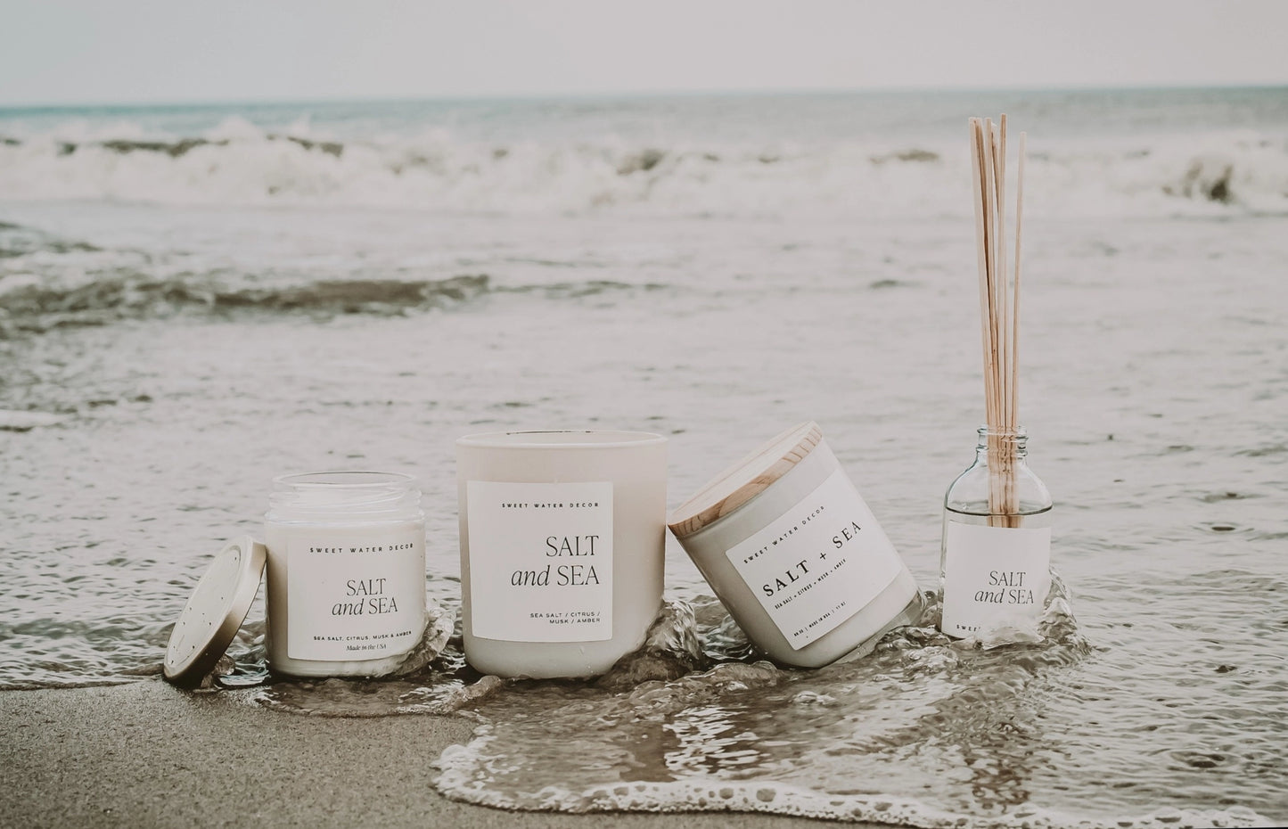 Sweetwater Decor | Salt and Sea 11 oz Soy Candle