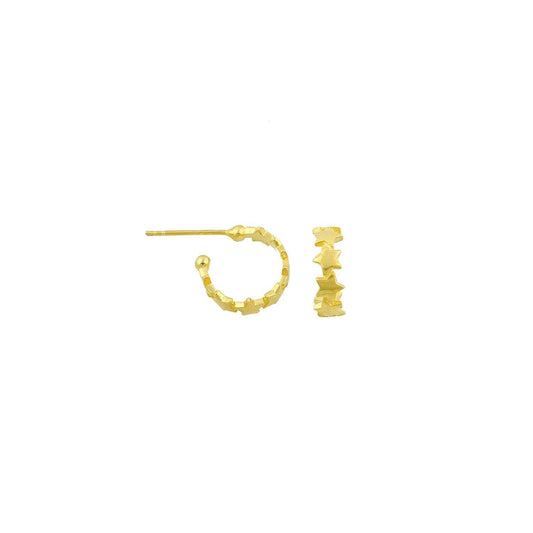 PREORDER Sis Kiss Seven Star Tiny Hoop Earrings