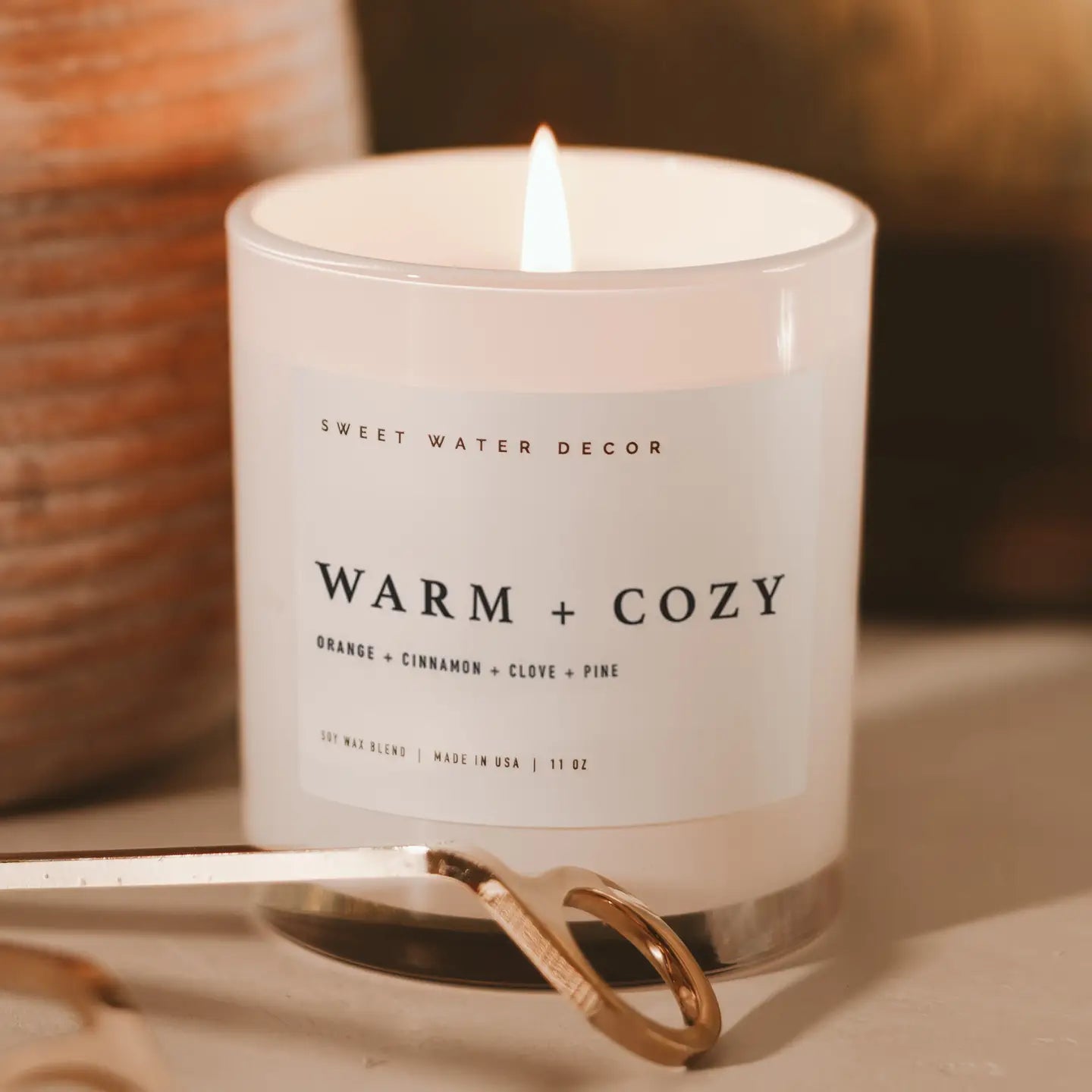 Sweetwater Decor | Warm and Cozy 11 oz Soy Candle
