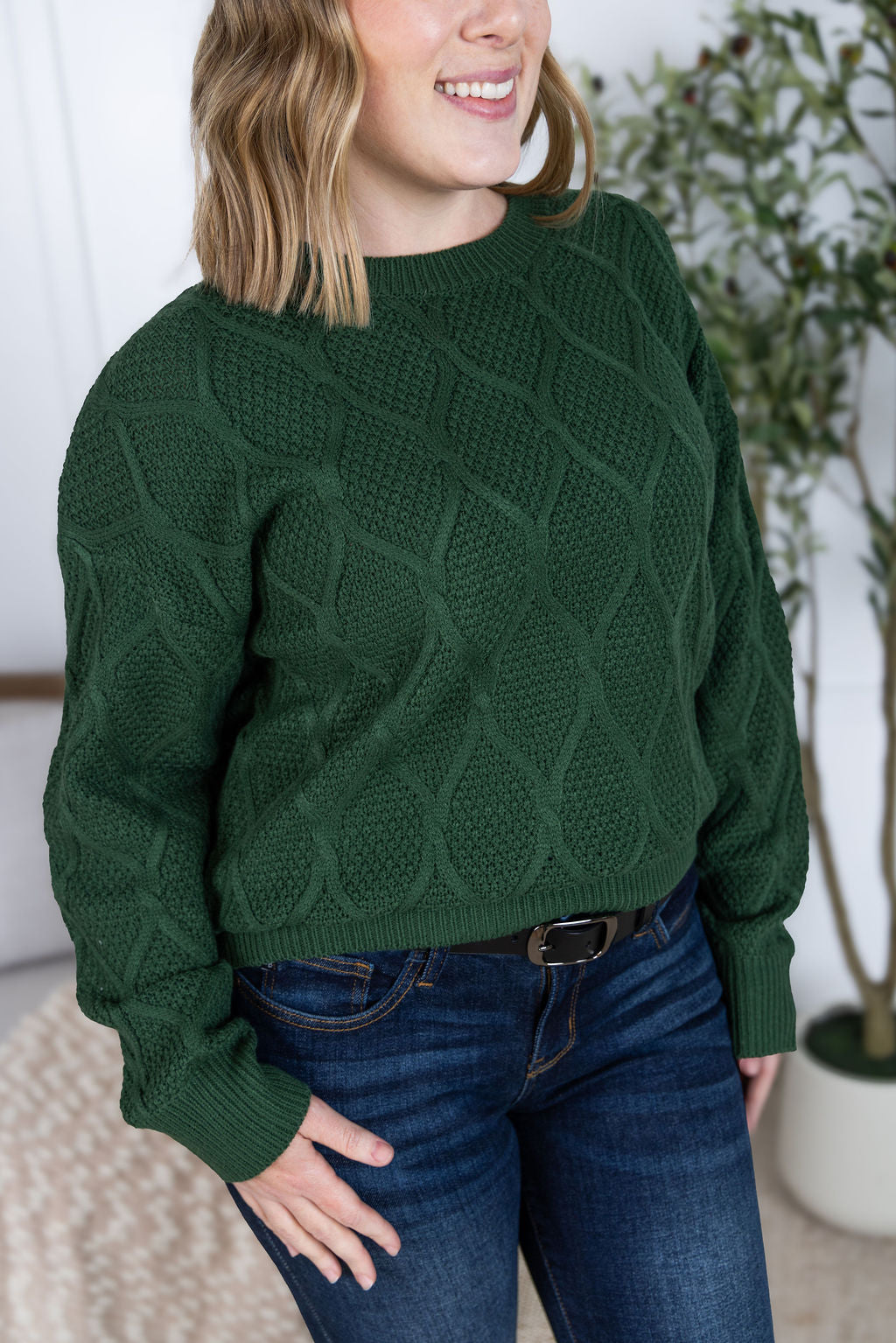 Michelle Mae Carson Sweater - Green