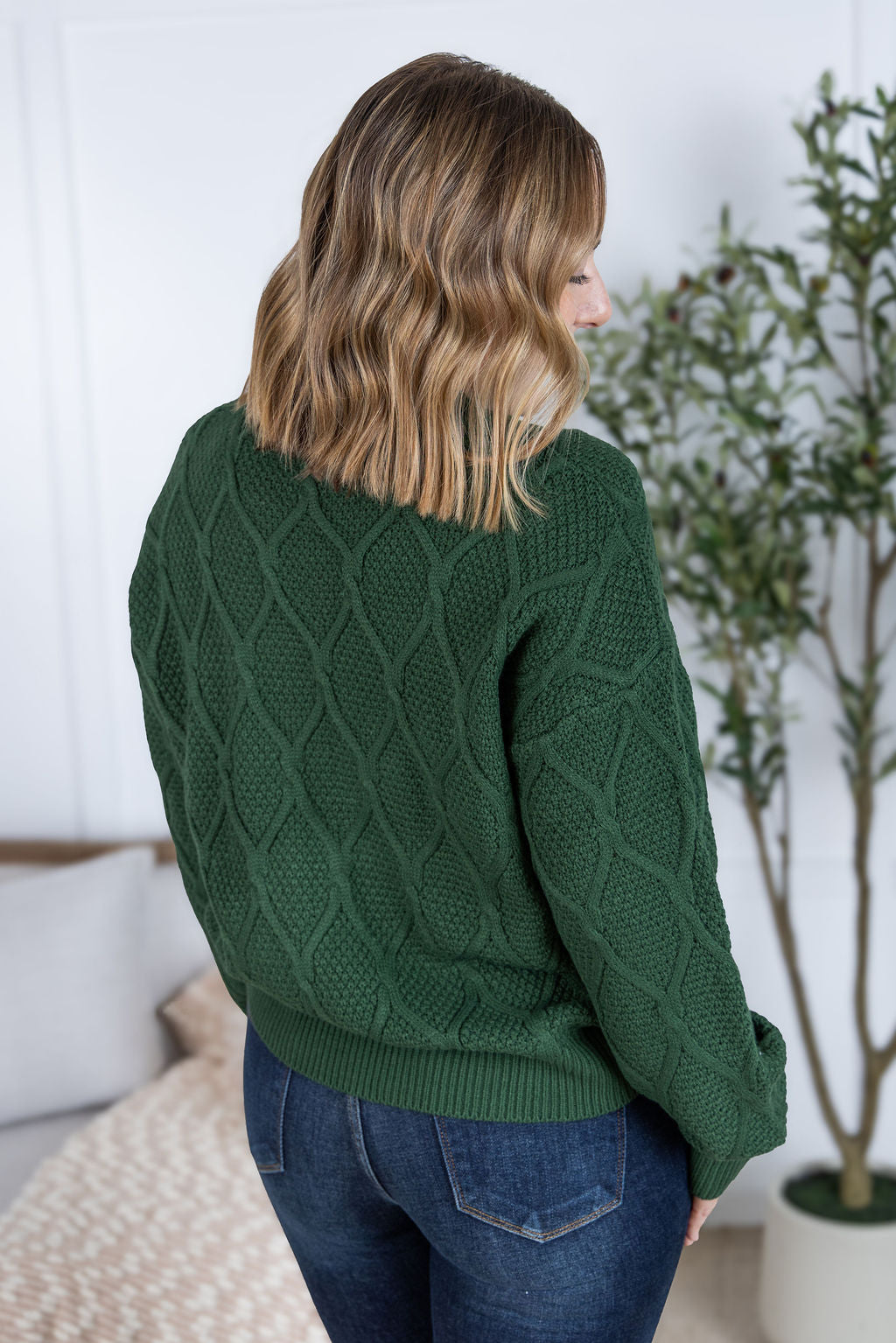 Michelle Mae Carson Sweater - Green