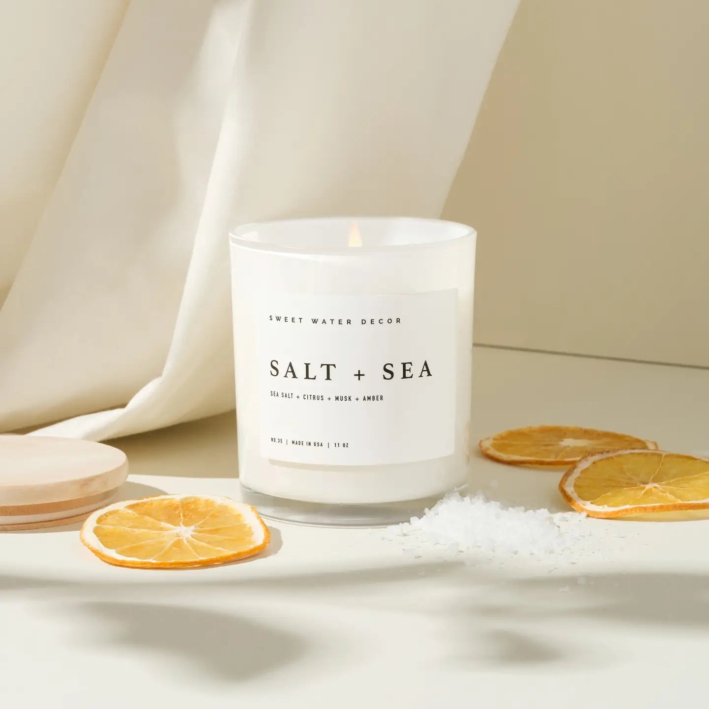 Sweetwater Decor | Salt and Sea 11 oz Soy Candle