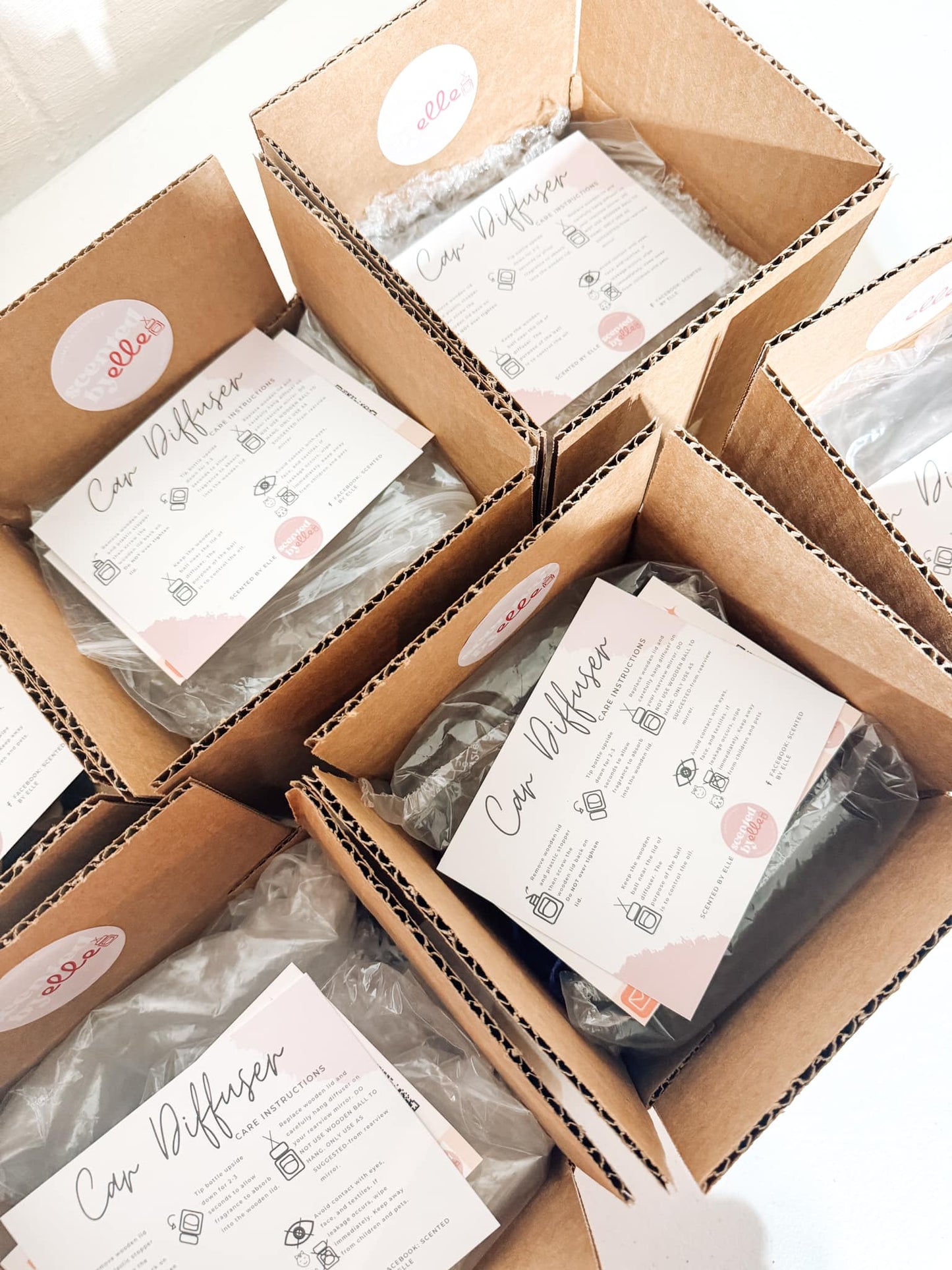 Preorder: Scented By Elle Hanging Car Oil Diffusers - New Fall Scents!