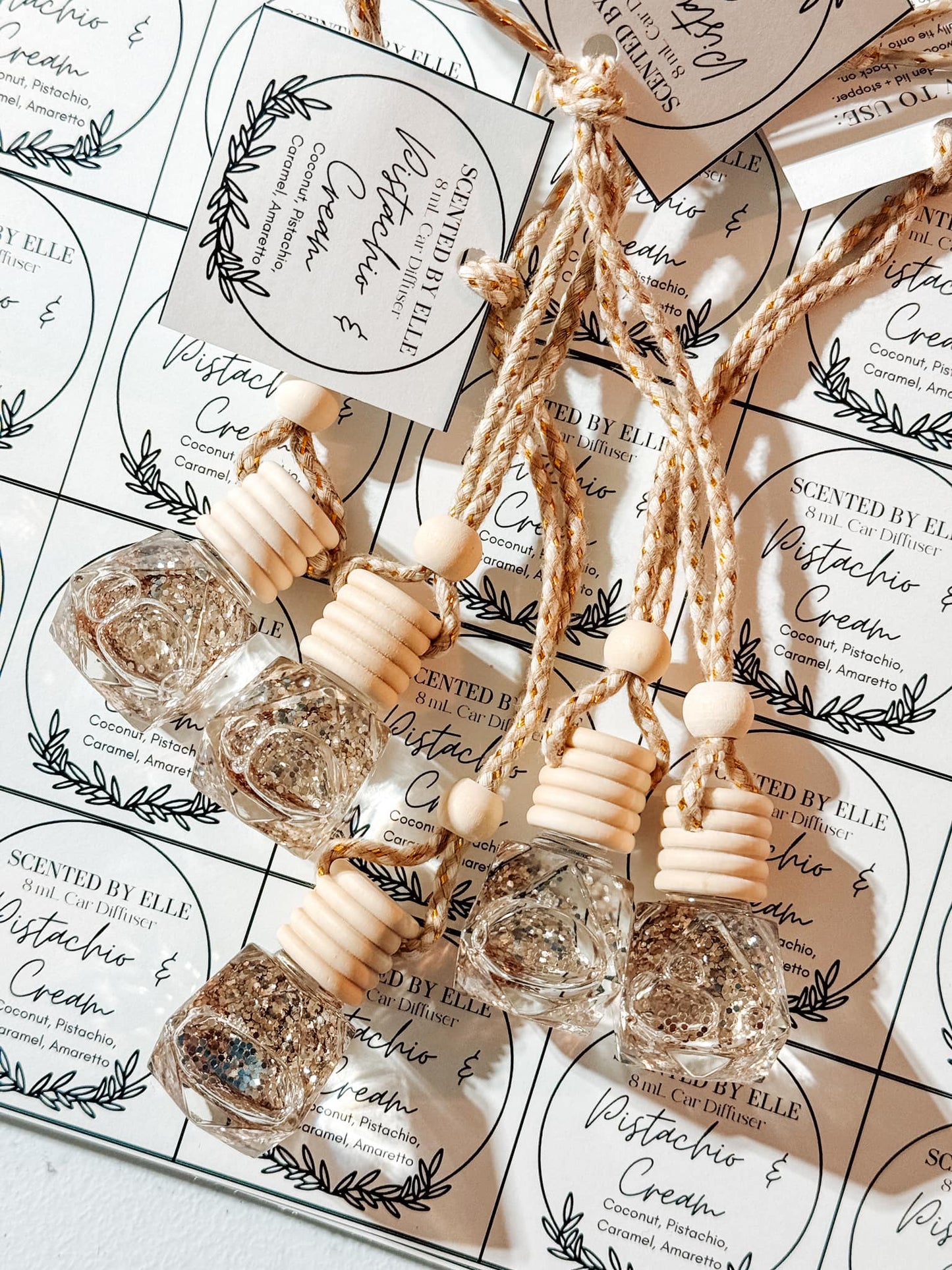 Preorder: Scented By Elle Hanging Car Oil Diffusers - New Fall Scents!