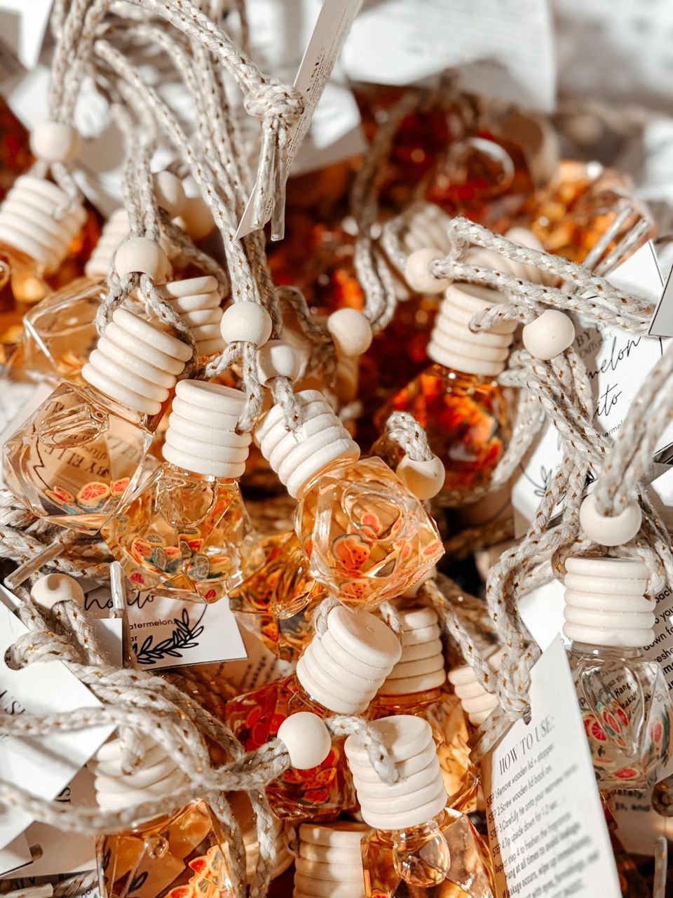 Preorder: Scented By Elle Hanging Car Oil Diffusers - New Fall Scents!