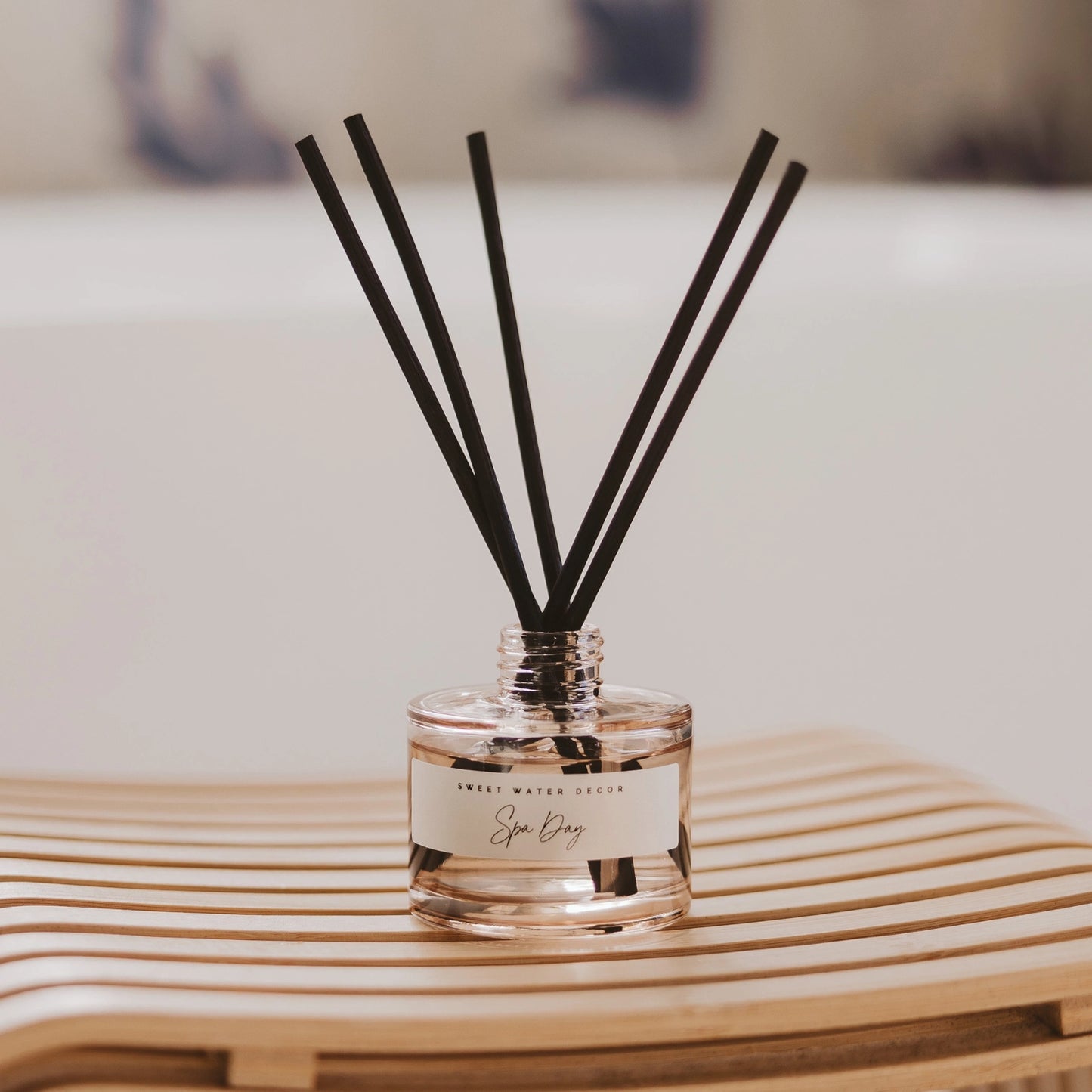 Sweetwater Decor | Spa Day Reed Diffuser with New Tinted Bottle