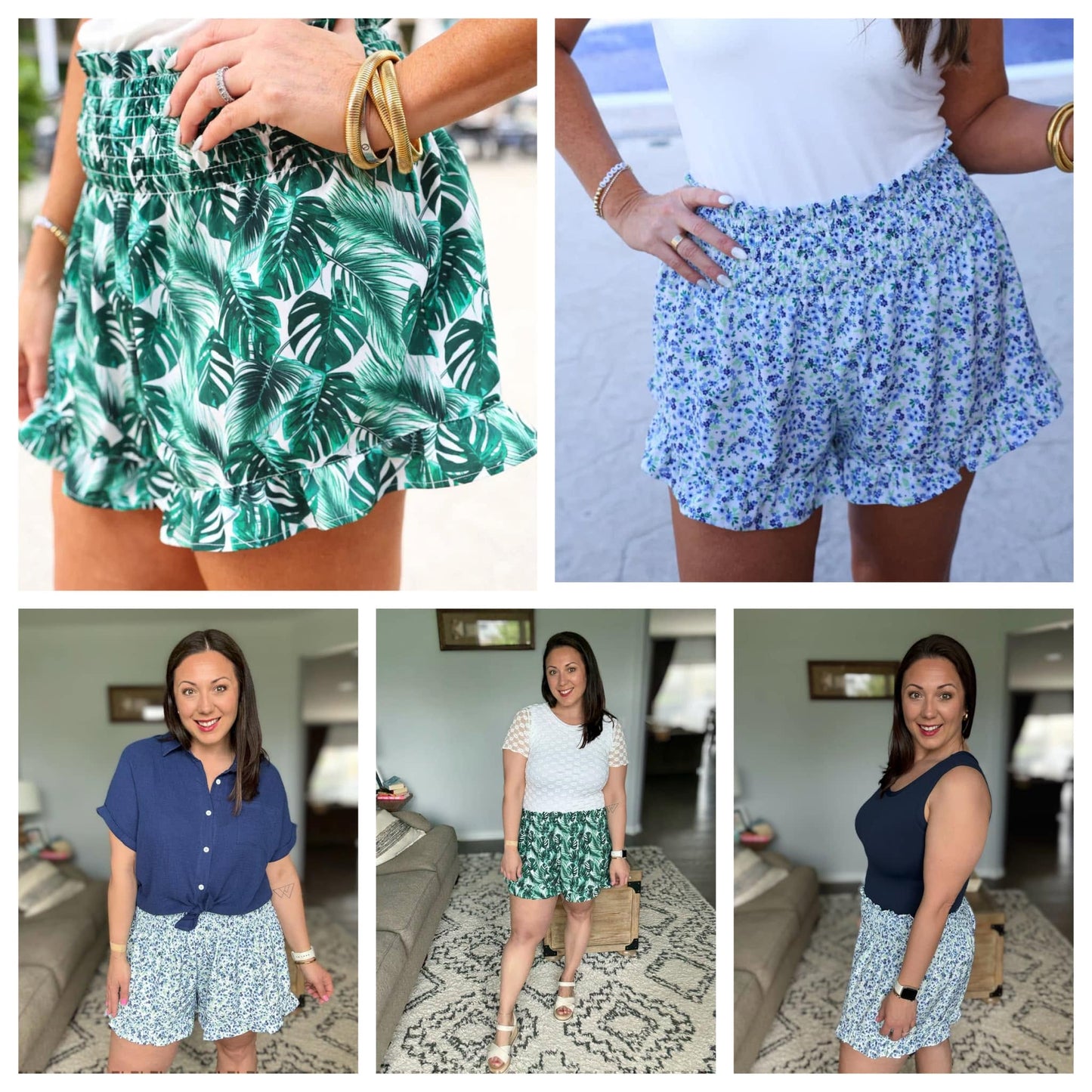 PREORDER: Jess Lea Sunny Strolls High Waisted Shorts in Black