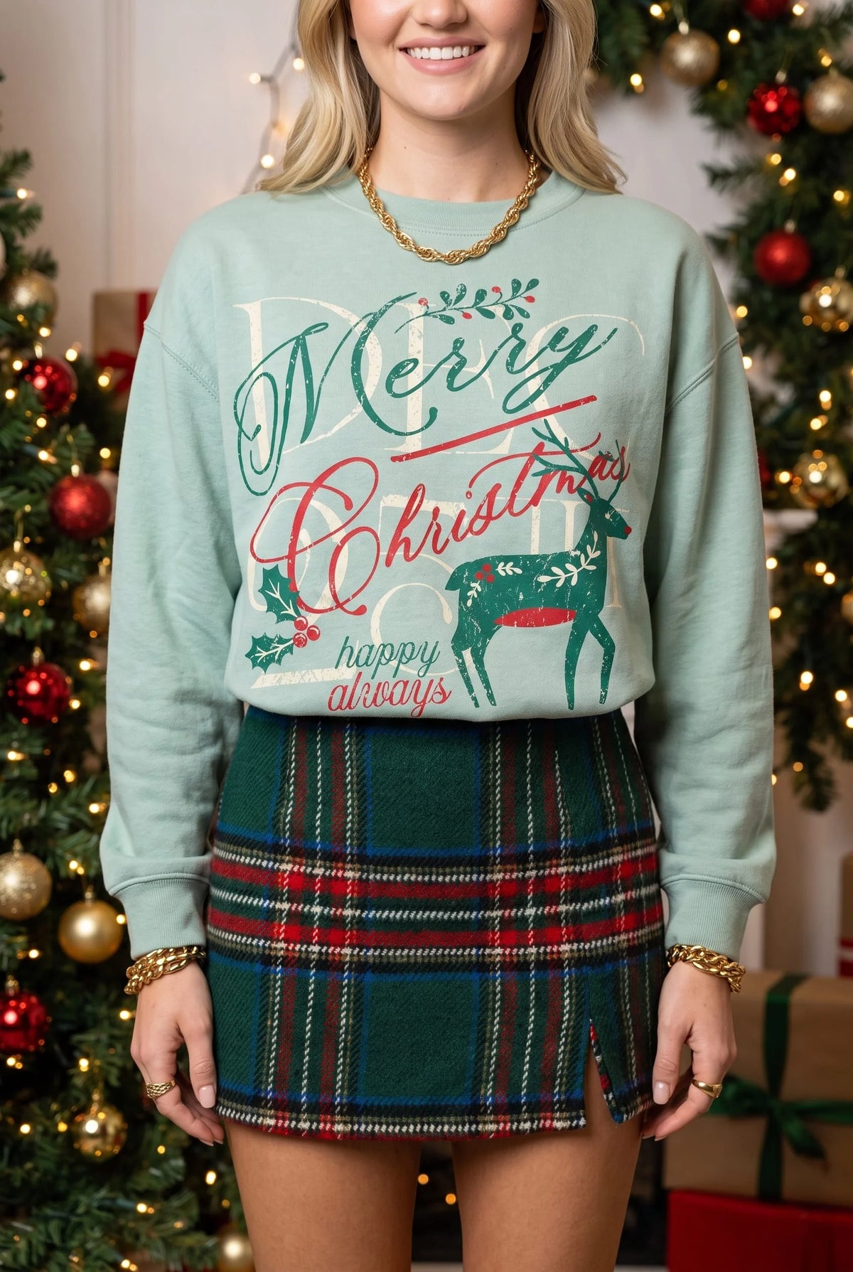 PREORDER December 25th Vintage Christmas Sweatshirt