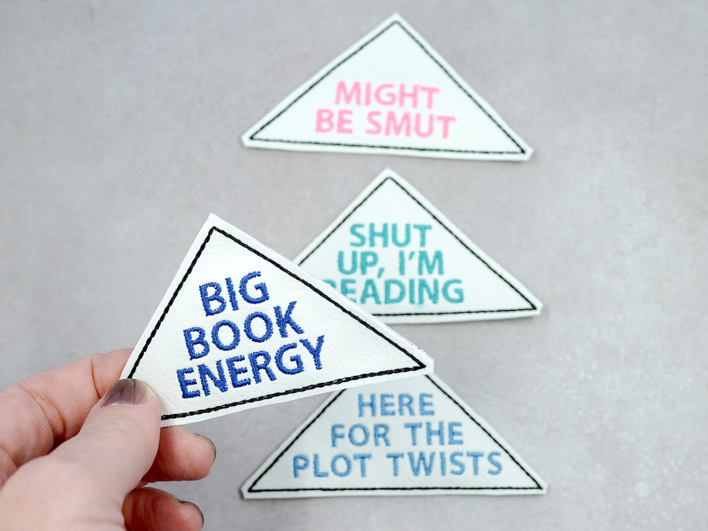 Corner Embroidered Bookmarks (multiple options)