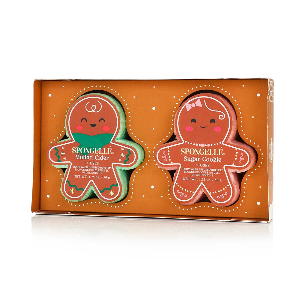 PREORDER Spongelle Gingerbread Holiday Gift Set - 2 Options