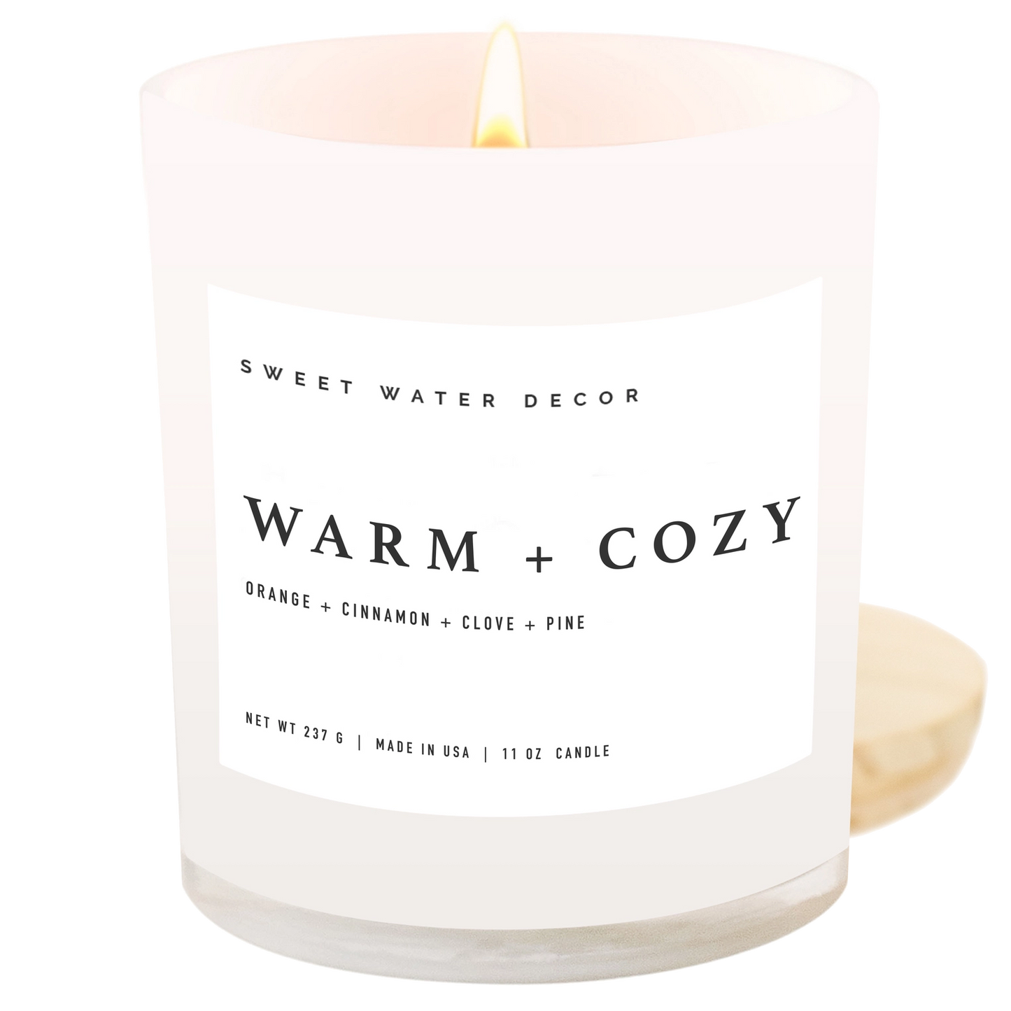 Sweetwater Decor | Warm and Cozy 11 oz Soy Candle