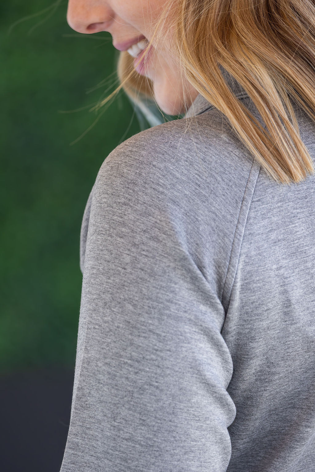 Michelle Mae Mia Scuba Halfzip - Grey