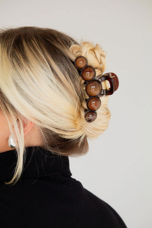 Preorder: Shop Andi Walnut Claw Clip