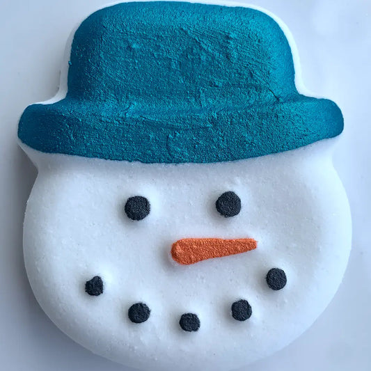 Snowman with Hat Bath Bomb