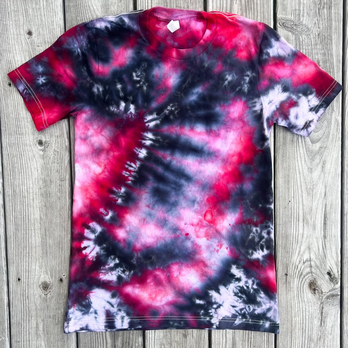 PREORDER: Red and Black Ice Dye (multiple shirt options)