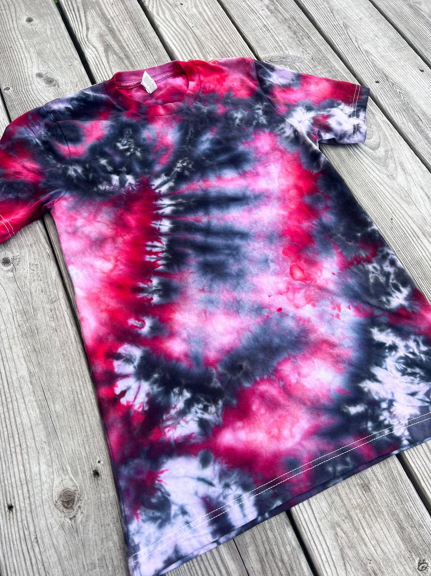 PREORDER: Red and Black Ice Dye (multiple shirt options)