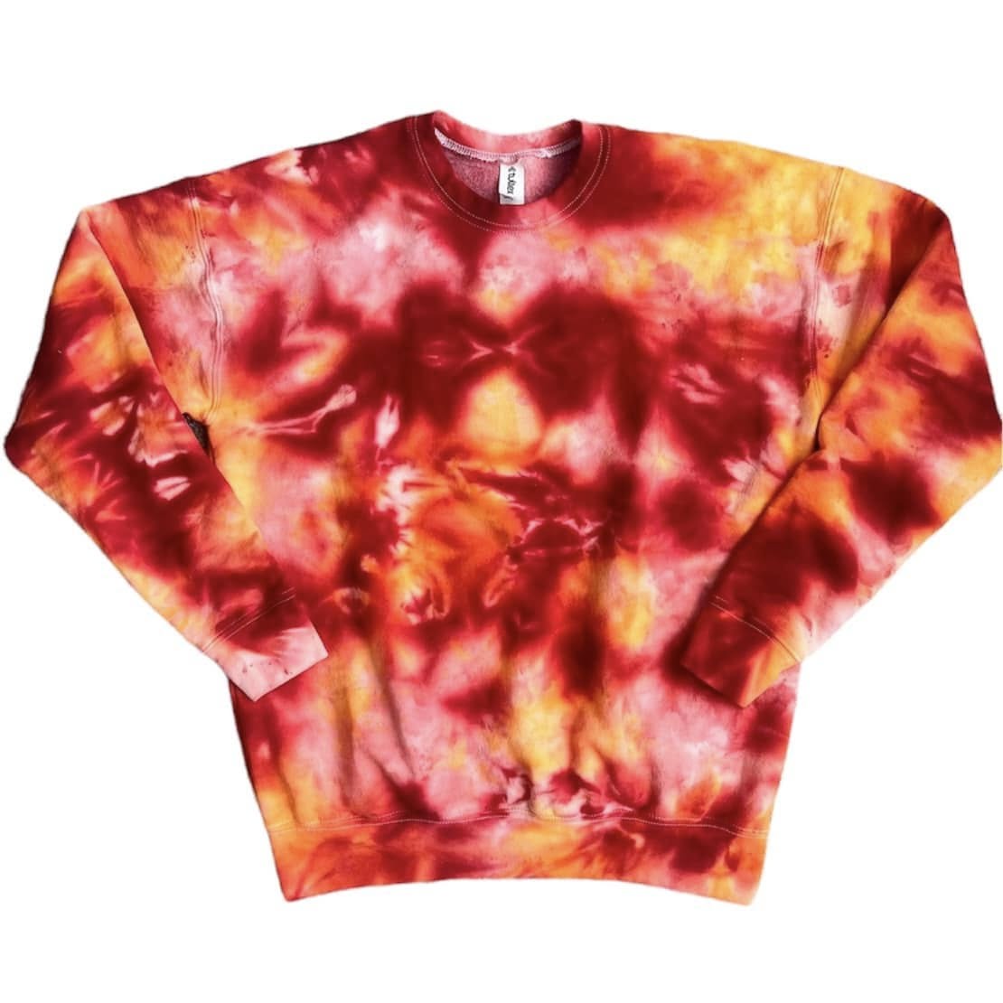 PREORDER: Red and Gold Ice Dye (multiple shirt options)