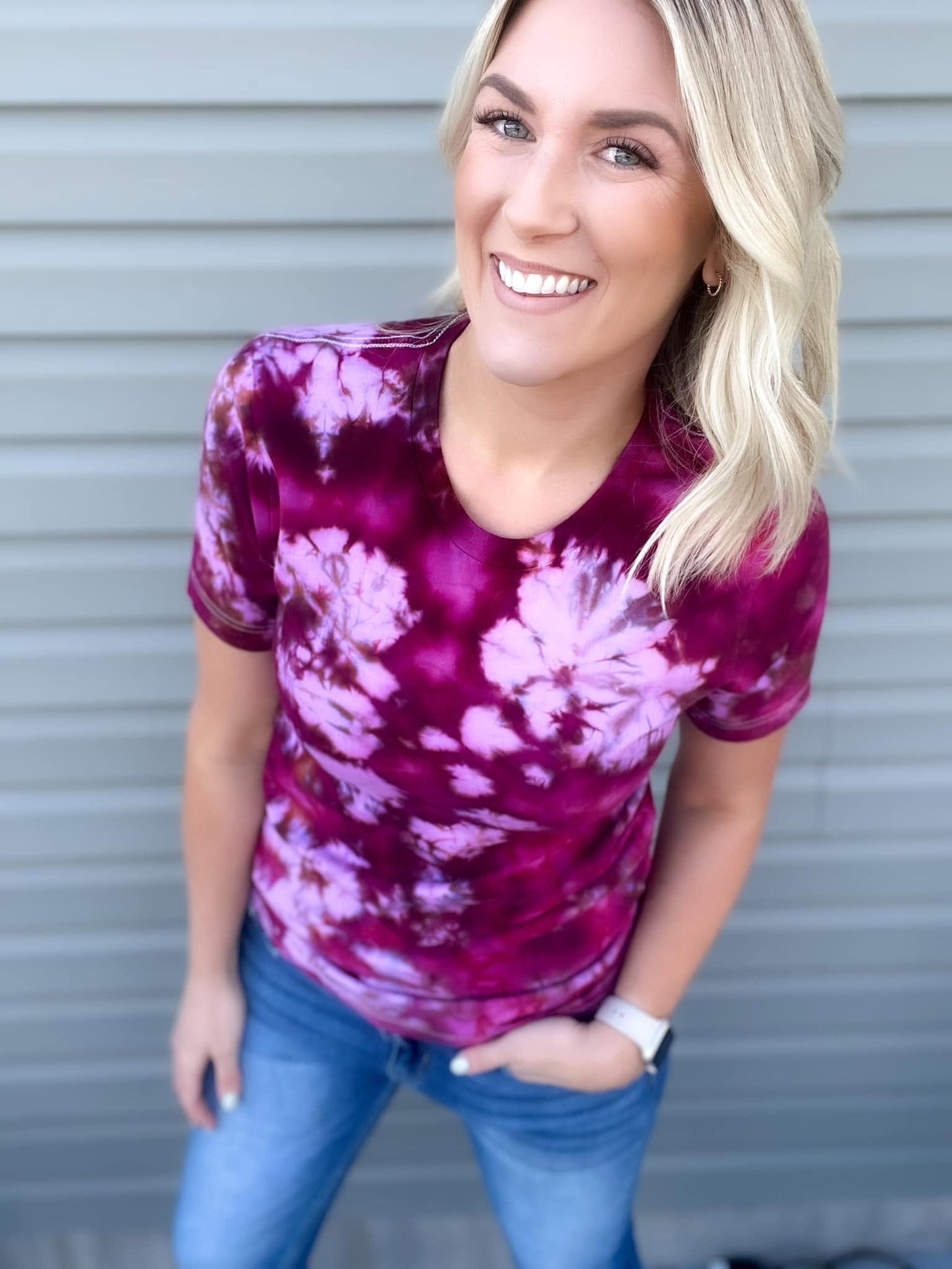 PREORDER: Maroom Ice Dye (multiple shirt options)