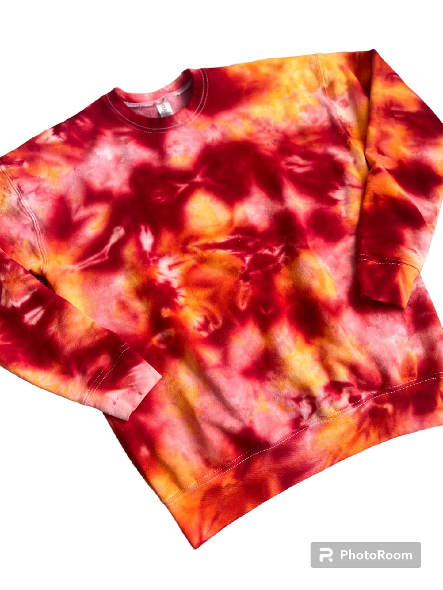 PREORDER: Red and Gold Ice Dye (multiple shirt options)