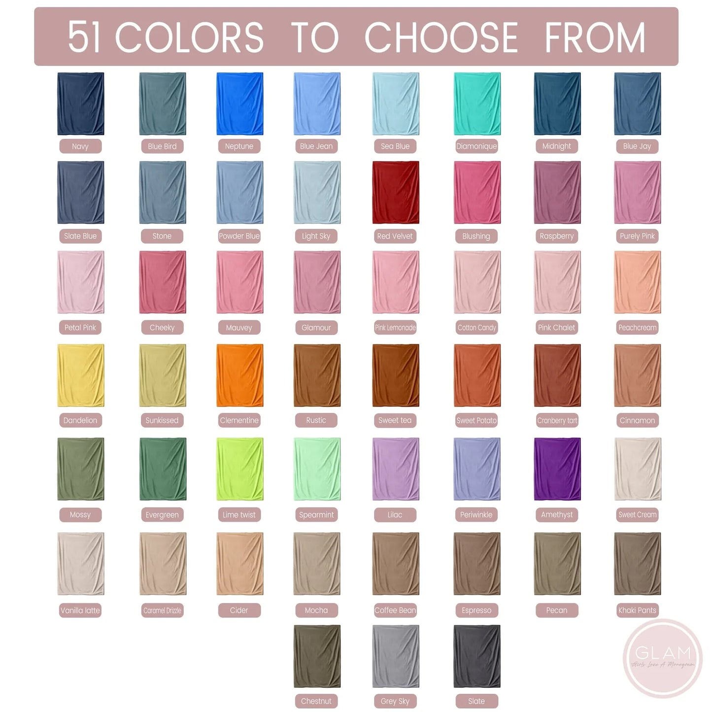 Preorder: Personalized Font Duo Blanket or Swaddle - Style 1