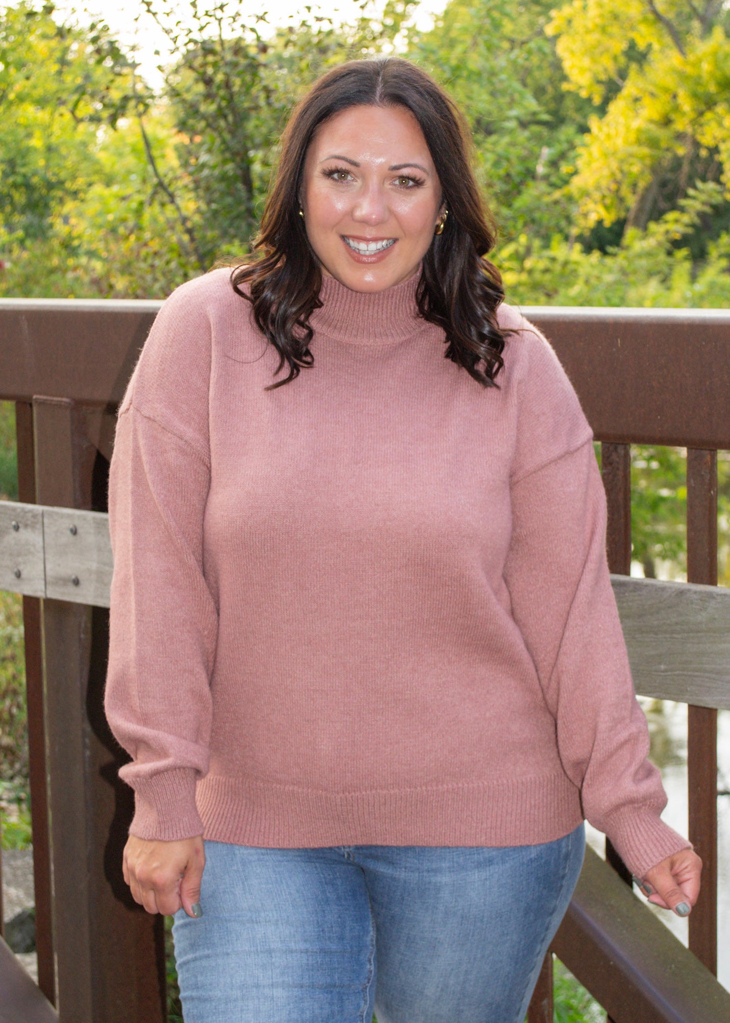 IN STOCK Molly Sweater - Mauve