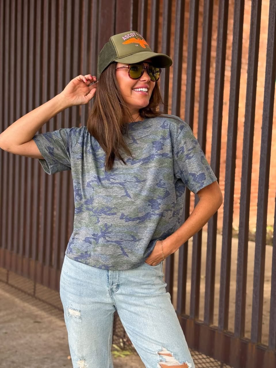DOORBUSTER: Off Duty Camo Boxy Tee