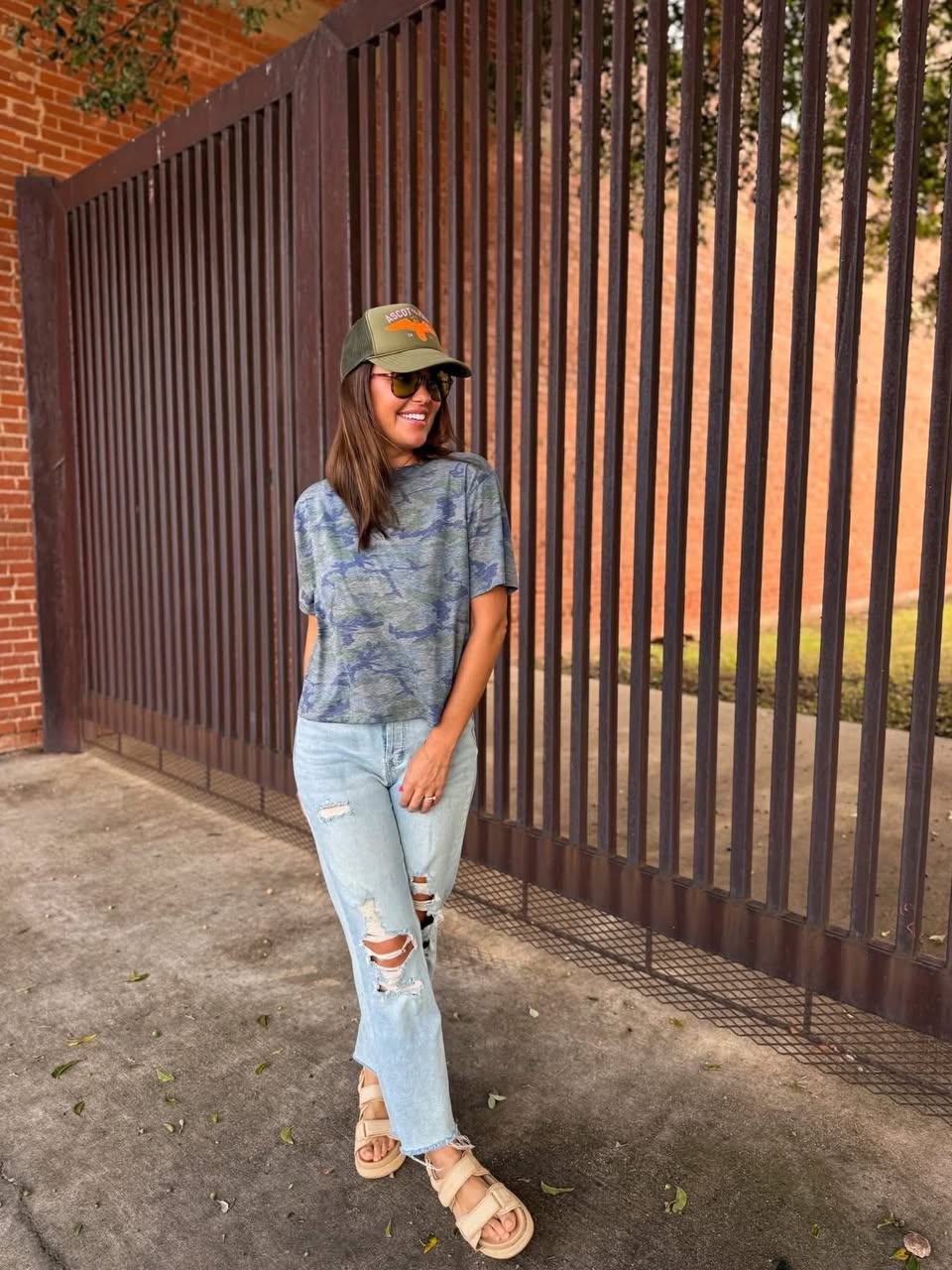 DOORBUSTER: Off Duty Camo Boxy Tee