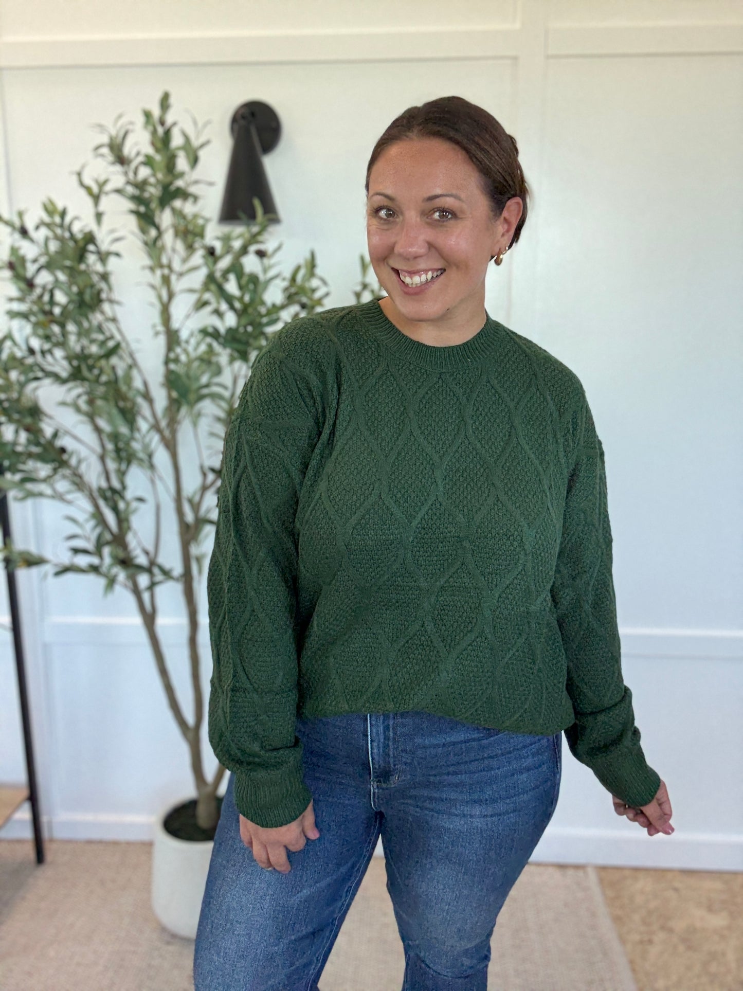 Michelle Mae Carson Sweater - Green